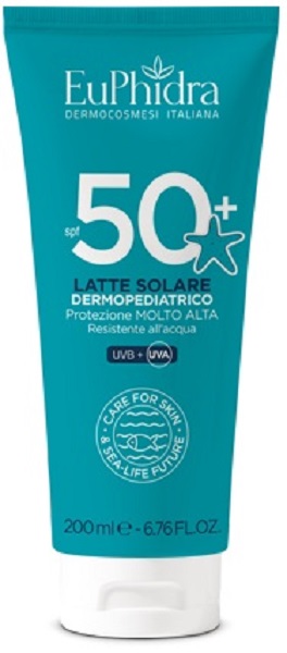 EUPHIDRA KALEIDO UV SYSTEM LATTE DERMOPEDIATRICO 50+ 200 ML - Farmacia Castello Srl