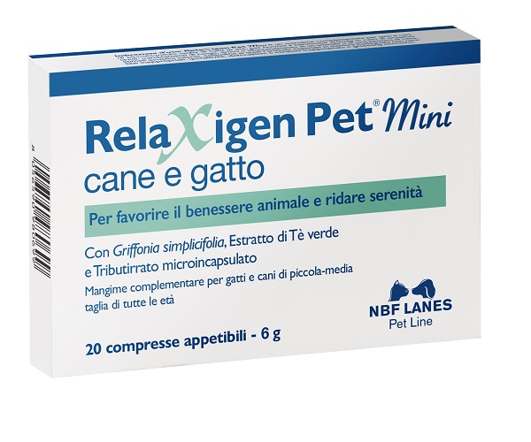 RELAXIGEN PET MINI BLISTER 20 COMPRESSE - Farmacia Castello Srl