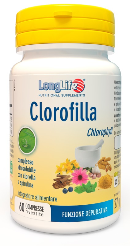 LONGLIFE CLOROFILLA 60 COMPRESSE RIVESTITE - Farmacia Castello Srl