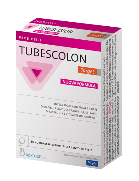TUBESCOLON TARGET 30 COMPRESSE NUOVA FORMULA - Farmacia Castello Srl