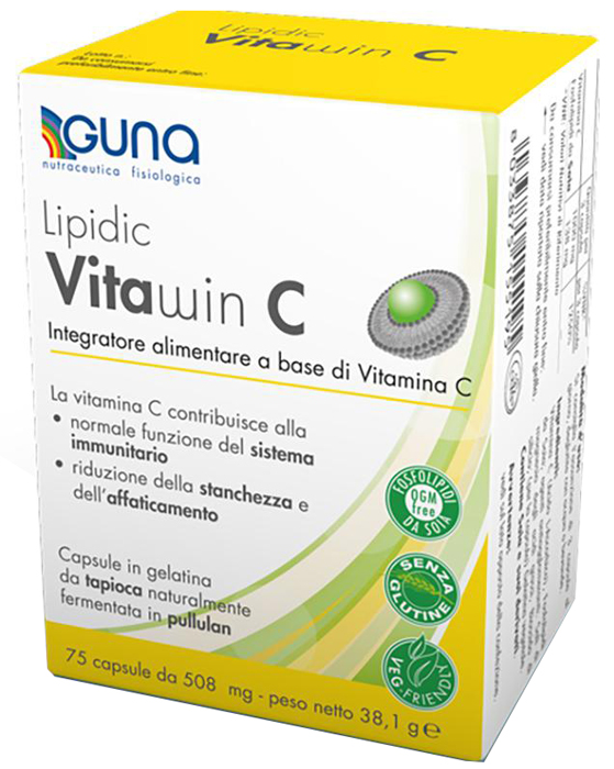 LIPIDIC VITAWIN C - VITAMINA C 75 CAPSULE - Farmacia Castello Srl