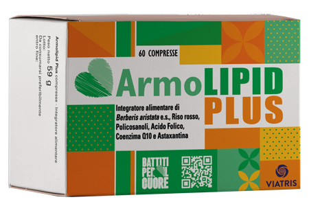 ARMOLIPID PLUS 60 COMPRESSE EDIZIONE LIMITATA BATTITI PER IL CUORE 2023 - Farmacia Castello Srl