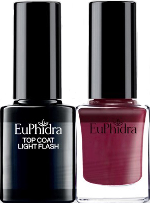 EUPHIDRA SMALTO SEMIPERM+TOP COAT LIGHT PROTETTIVO SP01 10 ML - Farmacia Castello Srl