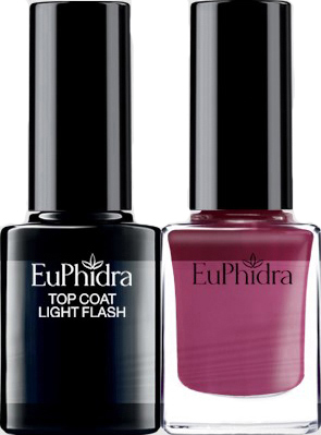 EUPHIDRA SMALTO SEMIPERM+TOP COAT LIGHT PROTETTIVO SP02 10 ML - Farmacia Castello Srl