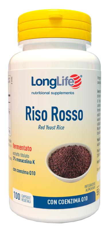 LONGLIFE RISO ROSSO 100 CAPSULE VEGETALI - Farmacia Castello Srl