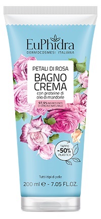 EUPHIDRA BAGNO CREMA PETALI DI ROSA 200 ML - Farmacia Castello Srl