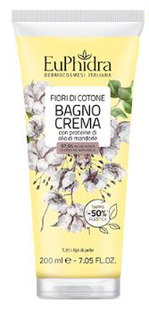 EUPHIDRA BAGNO CREMA FIORI DI COTONE 200 ML - Farmacia Castello Srl