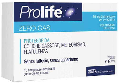 PROLIFE ZEROGAS 45 COMPRESSE - Farmacia Castello Srl