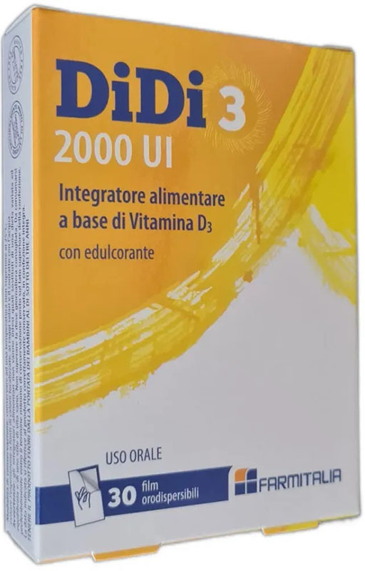 DIDI3 2000 UI 30 FILM ORODISPERSIBILI - Farmacia Castello Srl