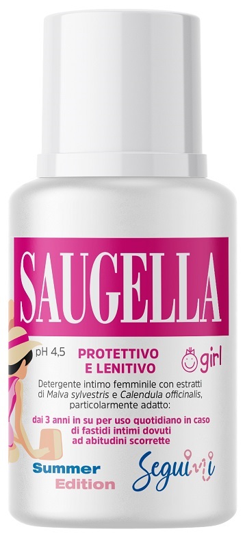 SAUGELLA GIRL PROTETTIVO E LENITIVO DETERGENTE INTIMO 100 ML - Farmacia Castello Srl