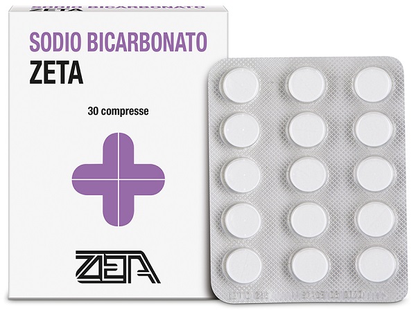 SODIO BICARBONATO ALIMENTO 500 MG 30 COMPRESSE - Farmacia Castello Srl