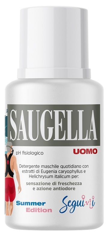 SAUGELLA UOMO PH FISIOLOGICO DETERGENTE MASCHILE QUOTIDIANO 100 ML - Farmacia Castello Srl