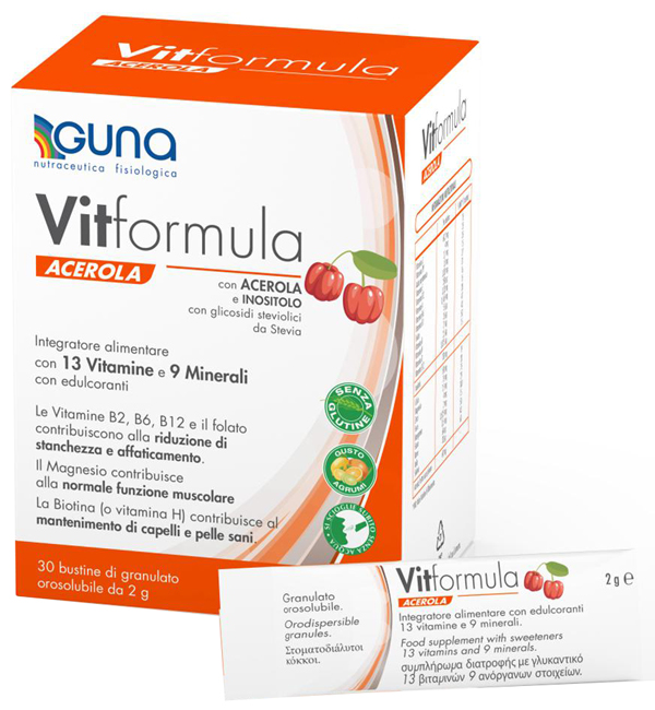 VITFORMULA ACEROLA 30 STICK 2 G - Farmacia Castello Srl