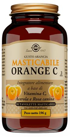 ORANGE C 90 TAVOLETTE MASTICABILI - Farmacia Castello Srl