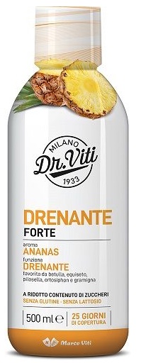 DR VITI DRENANTE FORTE ANANAS 500 ML SENZA ZUCCHERI - Farmacia Castello Srl