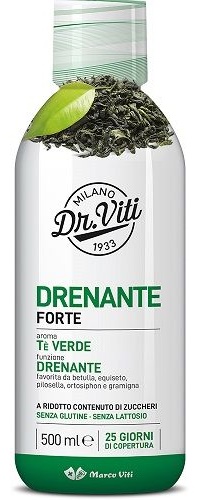 DR VITI DRENANTE FORTE TE VERDE 500 ML SENZA ZUCCHERI - Farmacia Castello Srl