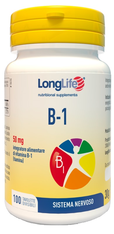 LONGLIFE B1 100 TAVOLETTE DIVISIBILI - Farmacia Castello Srl