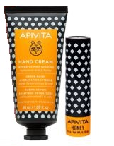 APIVITA PROMO XM WINTER WONDERS HONEY CREMA IDRATAZIONE INTENSA 50 ML + BALSAMO LABBRA 4,4 G - Farmacia Castello Srl