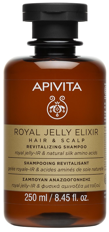 APIVITA ROYAL JELLY ELIXIR SHAMPOO 250 ML - Farmacia Castello Srl