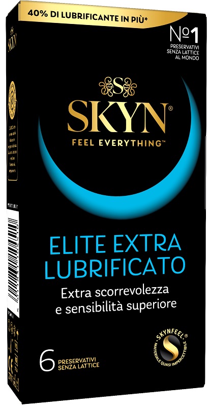PROFILATTICO SKYN ELITE EXTRA LUBRIFICATO 6 PEZZI - Farmacia Castello Srl