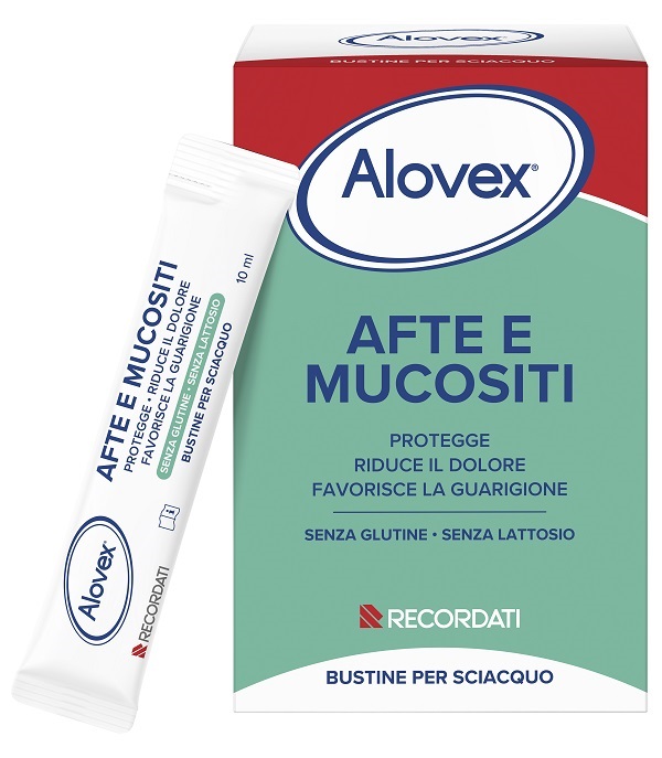 ALOVEX AFTE E MUCOSITI 20 BUSTINE DA 10 ML - Farmacia Castello Srl