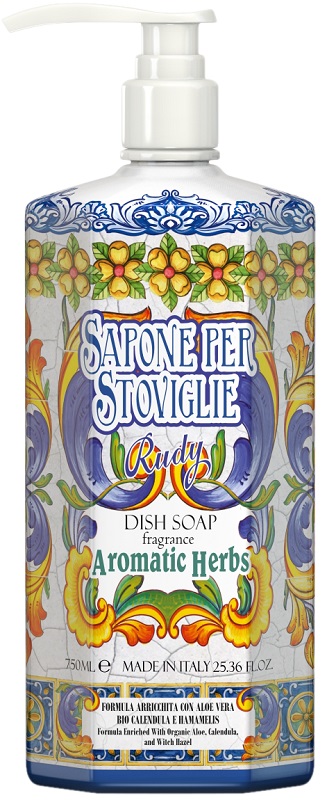 MAIOLICHE SAPONE STOVIGLIE AROMATIC HERBS 750 ML - Farmacia Castello Srl
