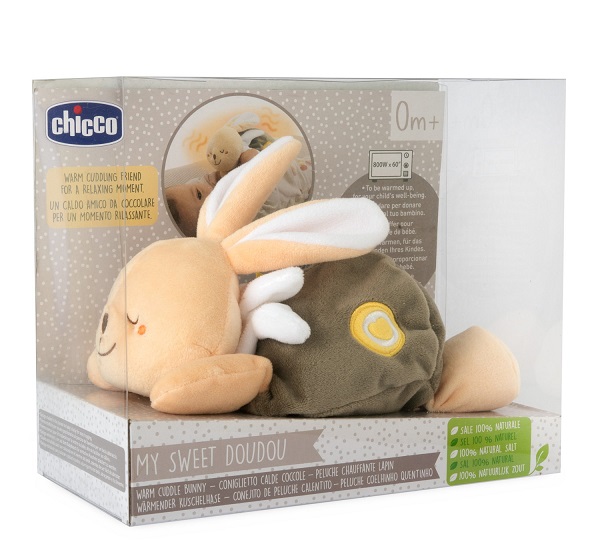 CHICCO GIOCO MY SWEET DOUDOU WARM HEART BUNNY PLUSH - Farmacia Castello Srl