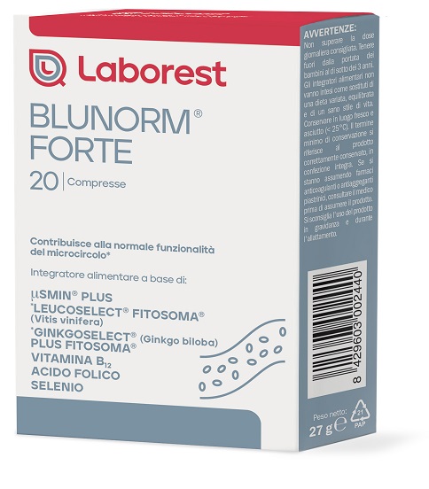 BLUNORM FORTE 20 COMPRESSE - Farmacia Castello Srl