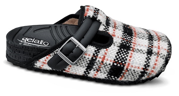 CALZATURA ORTOPEDICA WOODSTOCK SOFT 2,0 TARTAN BLACK/WHITE 37/38 - Farmacia Castello Srl