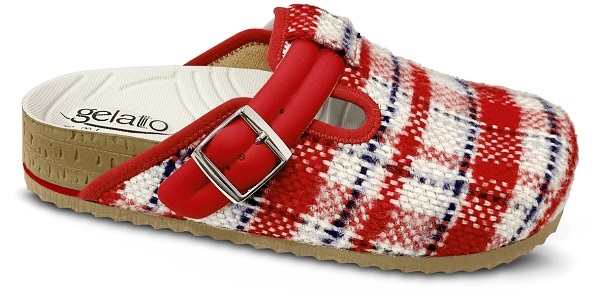 CALZATURA ORTOPEDICA WOODSTOCK SOFT 2,0 TARTAN RED/WHITE 39/40 - Farmacia Castello Srl