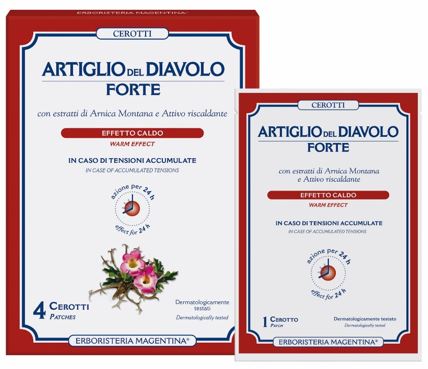 ARTIGLIO FORTE CEROTTI 4 PEZZI - Farmacia Castello Srl