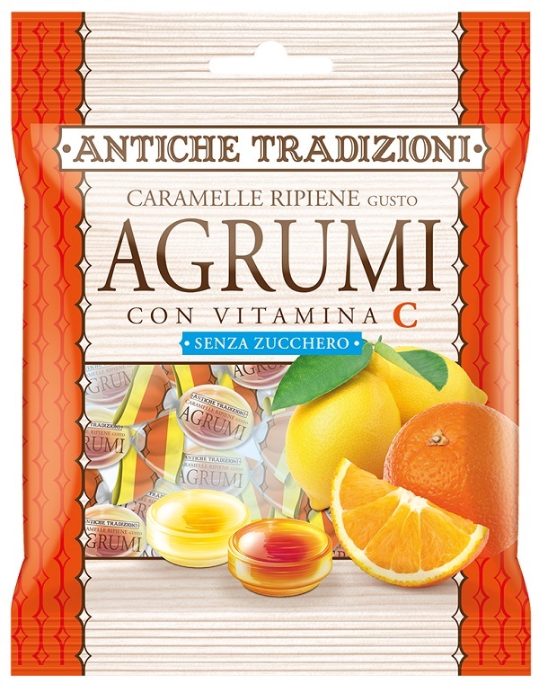 ANTICHE TRADIZIONI CARAMELLE RIPIENE AGRUMI 60 G - Farmacia Castello Srl