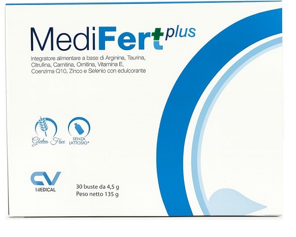MEDIFERT PLUS 30 BUSTINE 4,5 G - Farmacia Castello Srl