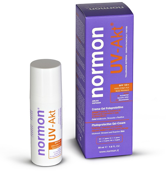 NORMON UV AKT CREMA GEL 50 ML - Farmacia Castello Srl