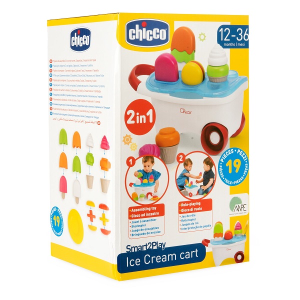 CHICCO GIOCO SMART2PLAY CARRETTO DEI GELATI - Farmacia Castello Srl