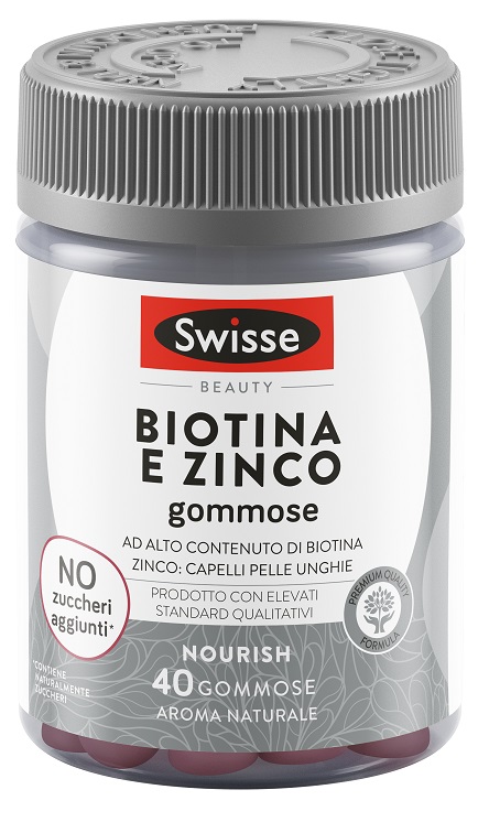 SWISSE BIOTINA + ZINCO 40 GUMMIES - Farmacia Castello Srl