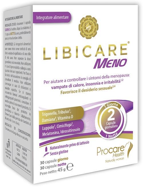 LIBICARE MENO 60 CAPSULE - Farmacia Castello Srl