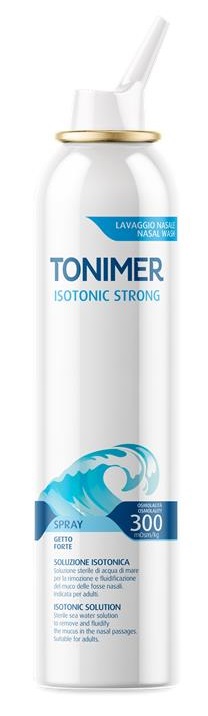 TONIMER ISOTONIC STRONG SPRAY 200 ML OSMOLALITA' 300 MOSM/KG - Farmacia Castello Srl