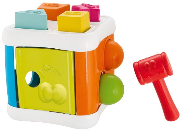 CHICCO GIOCO 2 IN 1 CUBO INCASTRA & MARTELLA 2022 - Farmacia Castello Srl