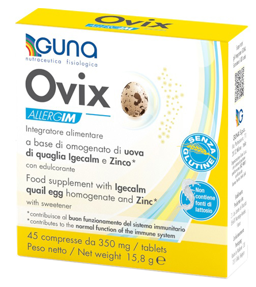 OVIX ALLERGIM 45 COMPRESSE DA 350 MG - Farmacia Castello Srl