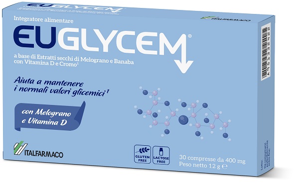 EUGLYCEM 30 COMPRESSE DA 400 MG SENZA GLUTINE SENZA LATTOSIO - Farmacia Castello Srl
