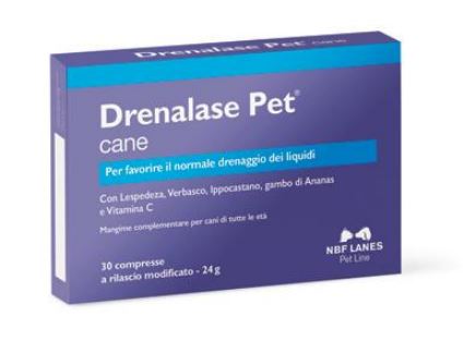 DRENALASE PET 20 CANE 20 COMPRESSE - Farmacia Castello Srl