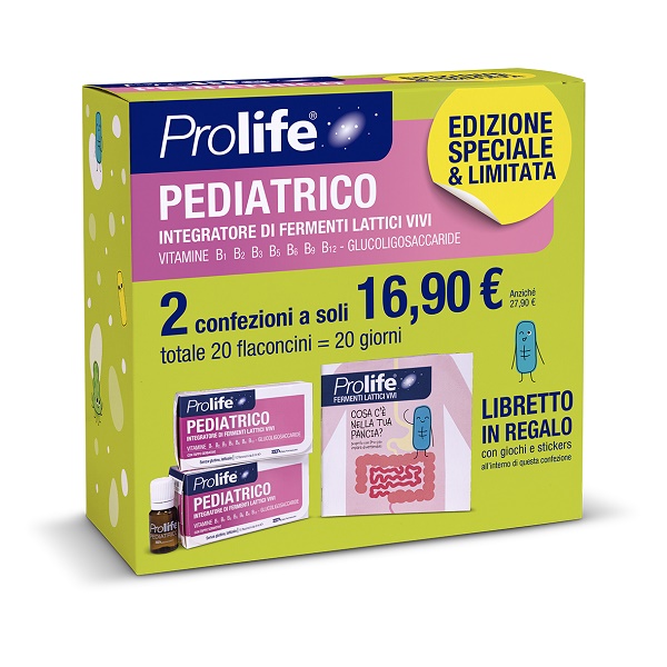 BIPACK PROLIFE PEDIATRICO 10 FLACONCINI - Farmacia Castello Srl