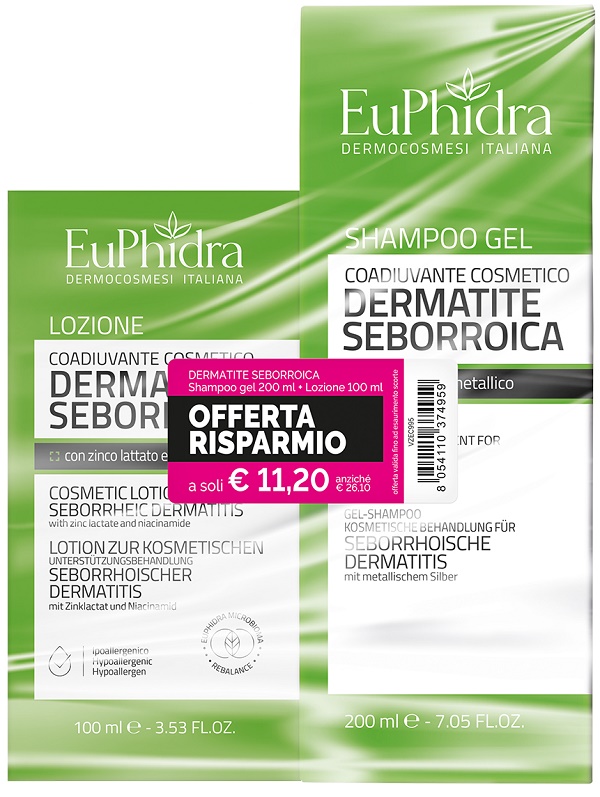 ABBINATA SH GEL+LOZIONE DERMATITE SEBORROICA - Farmacia Castello Srl