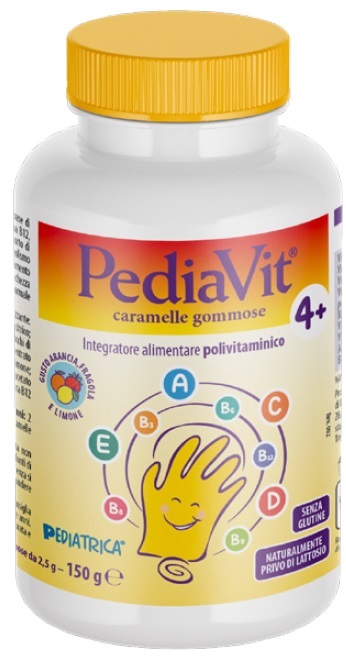 PEDIAVIT CARAMELLE GOMMOSE 60 PEZZI DA 2,5 G NUOVA FORMULAZIONE - Farmacia Castello Srl