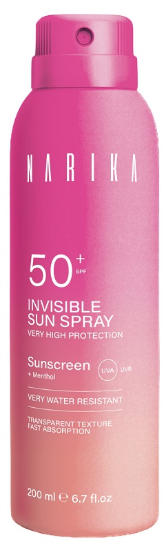 NARIKA INVISIBLE SUN SPRAY SPF50+ 200 ML - Farmacia Castello Srl