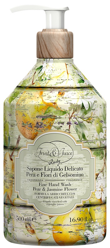 FRUIT & JUICE SAPONE LIQUIDO PERA GELSOMINO 500 ML - Farmacia Castello Srl