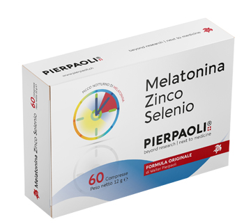 MELATONINA ZINCO SELENIO PIERPAOLI 60 COMPRESSE - Farmacia Castello Srl