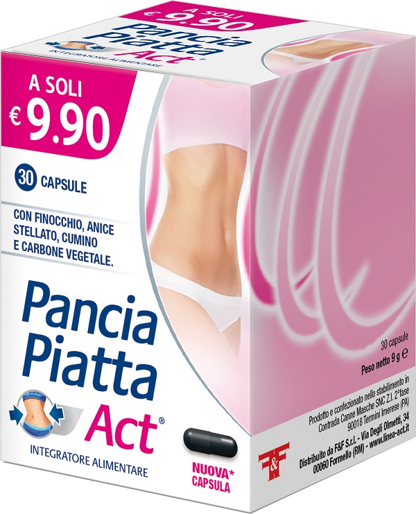 PANCIA PIATTA ACT 30 CAPSULE - Farmacia Castello Srl