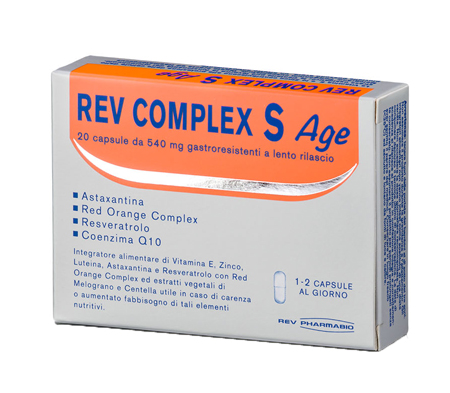 REV COMPLEX S AGE 20 CAPSULE - Farmacia Castello Srl